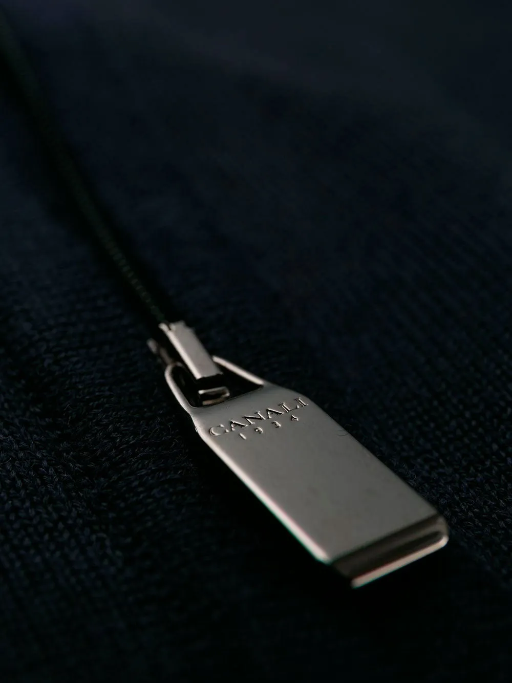 Zip-up cardigan