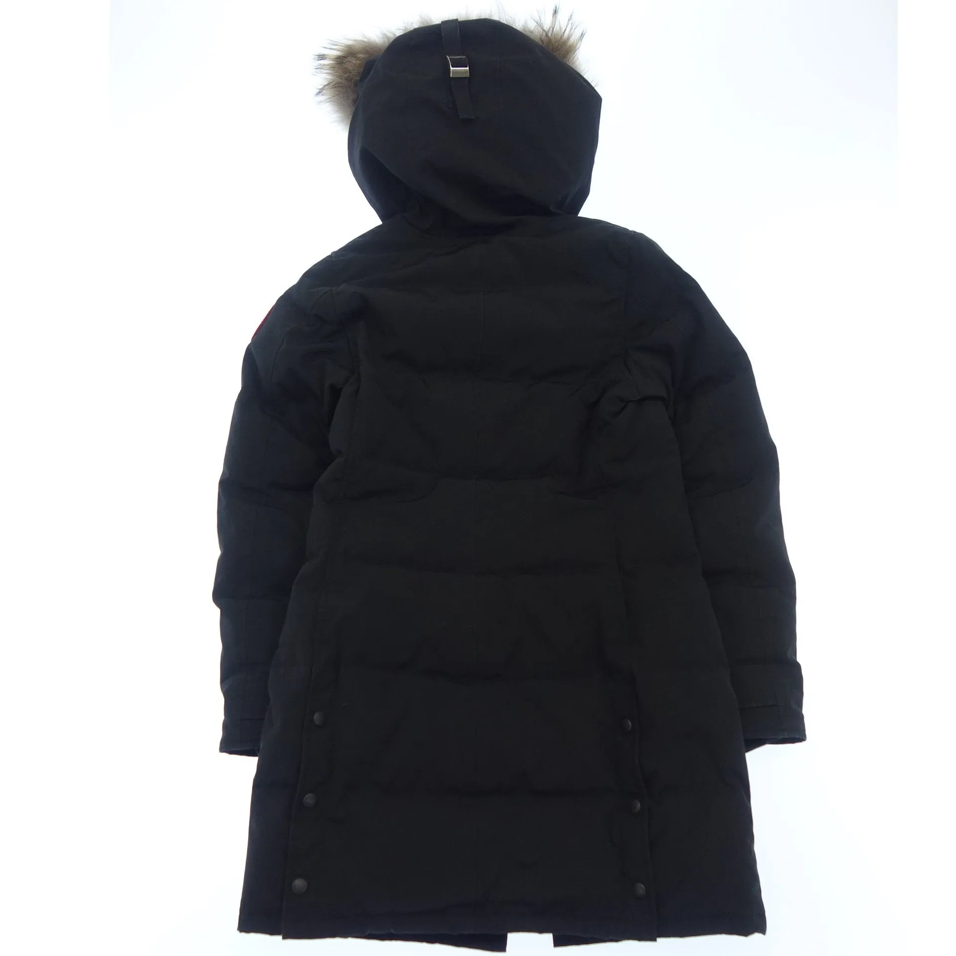 カナダグース ダウンジャケット マッケンジー 2302JL レディース S 黒 CANADA GOOSE【AFA22】【中古】